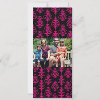 4x9 Familie met de Kaart van de Kerstmis van de Fo
