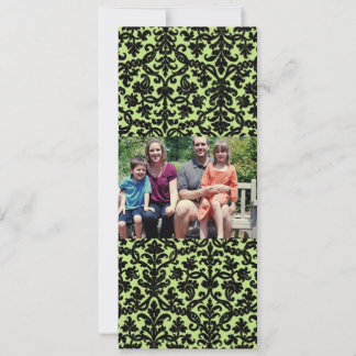 4x9 Familie met de Kaart van de Kerstmis van de Fo