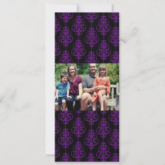 4x9 Familie met de Kaart van de Kerstmis van de Fo