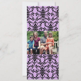 4x9 Familie met de Kaart van de Kerstmis van de Fo