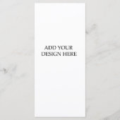 4x9-inch Menu-Kaart Menu (Voorkant)