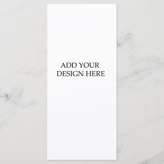 4x9-inch Menu-Kaart Menu (Voorkant)