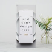 4x9-inch menu of Aangepast ontwerp programma afdru (Staand voorkant)