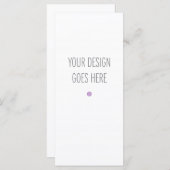 4x9 Menu/Programma Afdruksjabloon Menu (Voorkant / Achterkant)