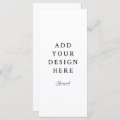 4x9" Programma Kaart (Voorkant / Achterkant)