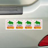 4x Petit STICKER VOITURE - UNE ARDEUR D'AVANCE (En voiture)