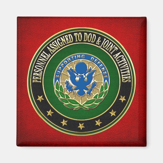 [500] DOD & Joint Activities DUI Special Edition Magneet (Voorkant)