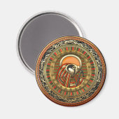 [500] Egyptische Sun God Ra Magneet (Voorkant / Achterkant)