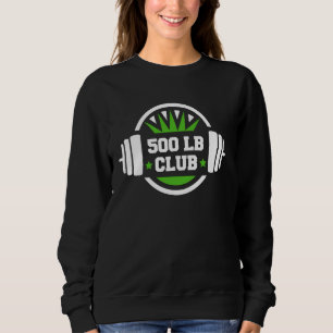 500 Pond Club Gym Gewichtheffen Bodybuilders 500 Trui