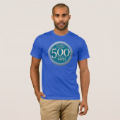 500 schijven t-shirt (Voorkant volledig)