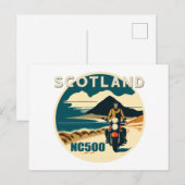 500 SCHOTLAND FEESTDAGENKAART (Voorkant / Achterkant)