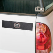 [500] Silver Skull Bumpersticker (Op Truck)