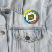 500 vindt de Button van de Mijlpaal (In situ)
