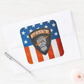 [500] Voorwaarnemer (FIST) [patch] Vierkante Sticker (Envelop)