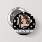 500ste verjaardag Classy Foto Ronde Button 5,7 Cm (Voorkant /achterkant)