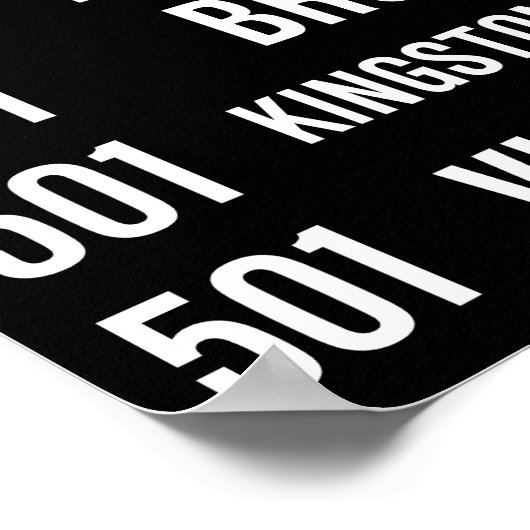 501 KEEN Rollsign (CLRV/ALRV) Poster (Hoek)