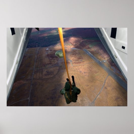 501e parachute infanterieregeling poster (Voorkant)