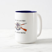 501ST TASSE AÉROPORTÉE d'INFANTERIE 101ST (Devant droit)