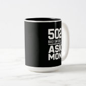 502 Bad Gateway Ask Mom Funny Programmer Mug (Devant droit)