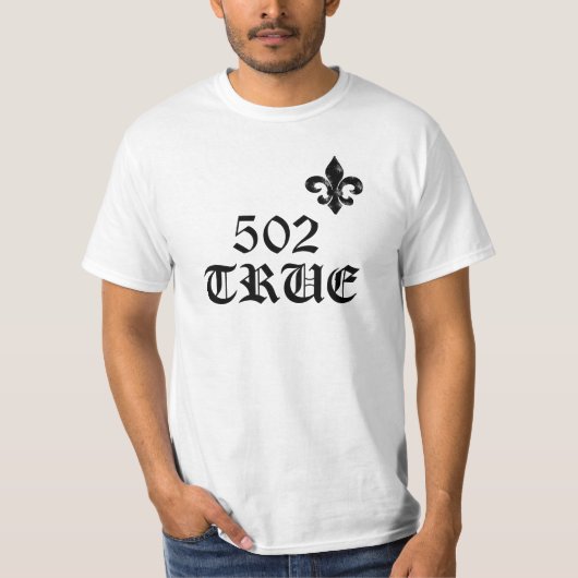 502 TRUE douane T T-shirt (Voorkant)