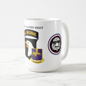 502ND INFANTRY KOFFIEMOK (Voorkant rechts)