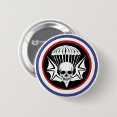 502nd PIR Ronde Button 5,7 Cm (Voorkant /achterkant)