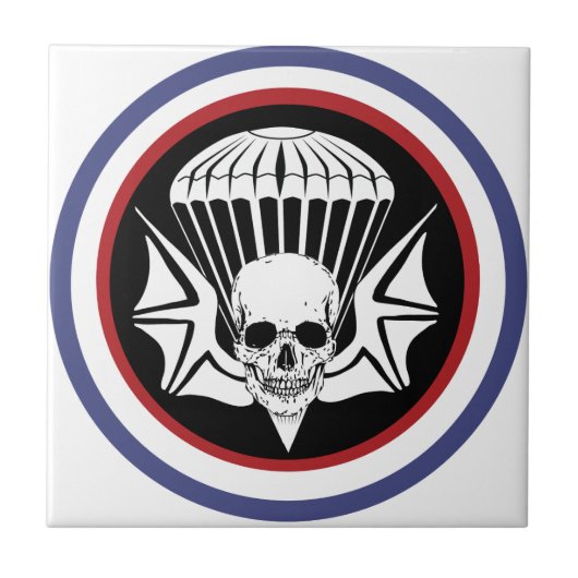 502nd PIR Tegeltje (Voorkant)