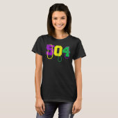 504 Beads Funny Mardi Gras New Orleans Carnival Fe T-shirt (Voorkant volledig)