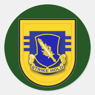 504e Infanterieregiment - 3d Bataljon Flash Ronde Sticker