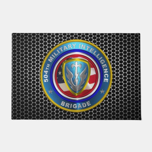 504th Military Intelligence Brigade Deurmat (Voorkant)