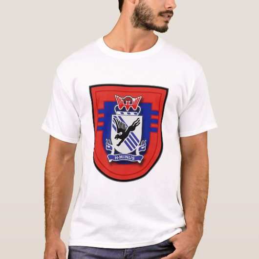 505e infanteriestelsel - Airborne, 3d Bn flash T-shirt (Voorkant)