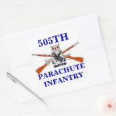 505E STICKERS D'INFANTERIE PARACHUTE (Enveloppe)
