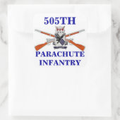 505E STICKERS D'INFANTERIE PARACHUTE (Sac)