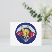 506th Parachute Infantry Regiment Briefkaart (Staand voorkant)