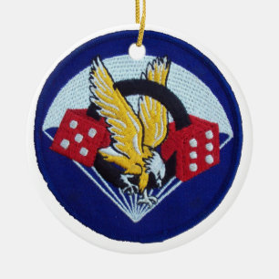 506th Parachute Infantry Regiment Keramisch Ornament