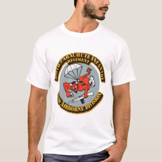 508e parachuteschema (PIR) 82e ABN T-shirt