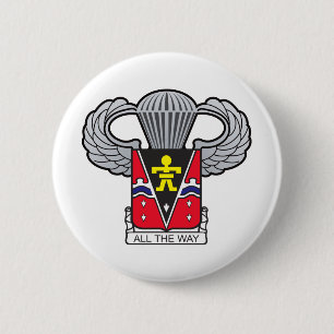 509e luchtbrug met luchtvleugels 2 ronde button 5,7 cm