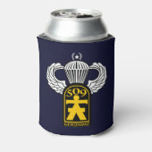 509th Airborne met springvleugels Blikjeskoeler (Blikje Achterkant)