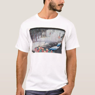 50. 土 宿, 広 Tsuchiyama-juku, Hiroshige, Ukiyo-e T-shirt