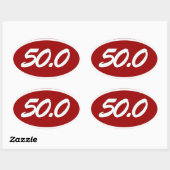 50.0 OVALE STICKER (Vel)