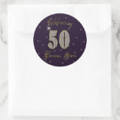 50 Années glorieuses - Stickers Célébration (Sac)