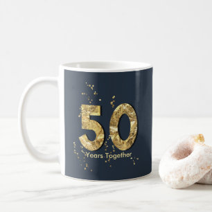 50 années personnalisables ensemble de tasse