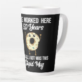 50 Anniversaire de travail Appréciation cadeau Mug (Angle droit)