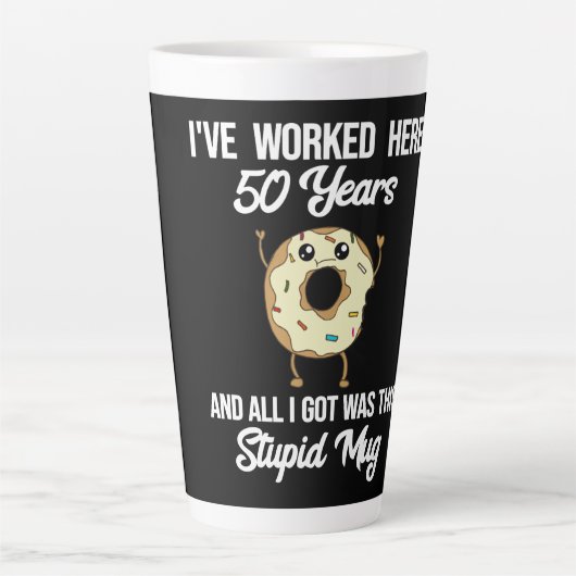 50 Anniversaire de travail Appréciation cadeau Mug (Devant)