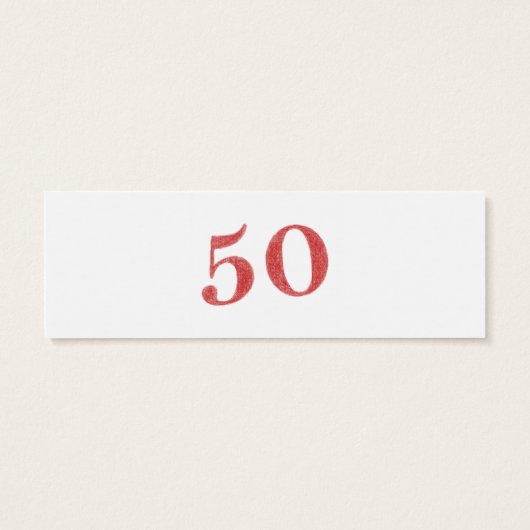 50 ans (Dos)
