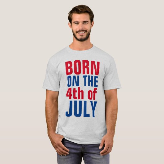 50 ans. 4 juillet t-shirts d'anniversaire (Devant entier)