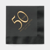 50 ans 50e anniversaire du mariage nom et dates (Recto)