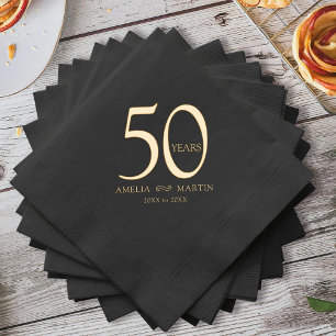 50 ans 50e anniversaire du mariage nom et dates