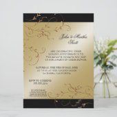 50 ans, 50e anniversaire Invitation (Debout devant)