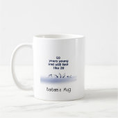 50 ans jeune Mug (Gauche)